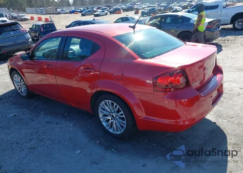 2012 Dodge Avenger Se from USA, damaged, VIN 1C3CDZAB2CN286774